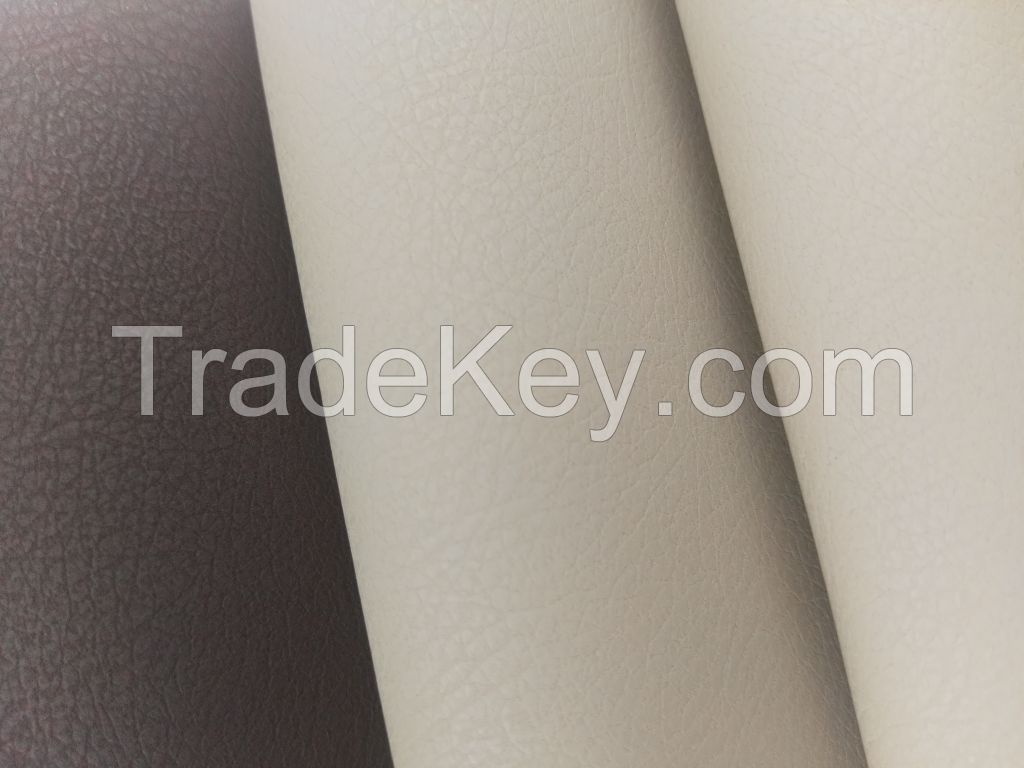 Leatherette for car interior upholstery PVC synthetic leather 