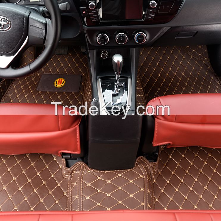 PVC Leather Auto Mats Stocklot for Toyota Corolla 1.8L 2018