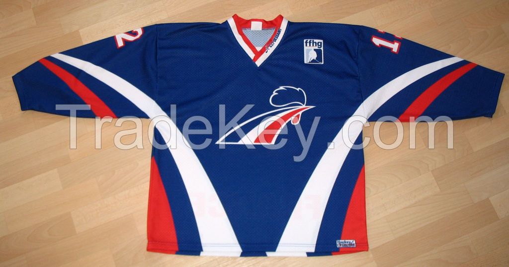 Ice hockey jerseys