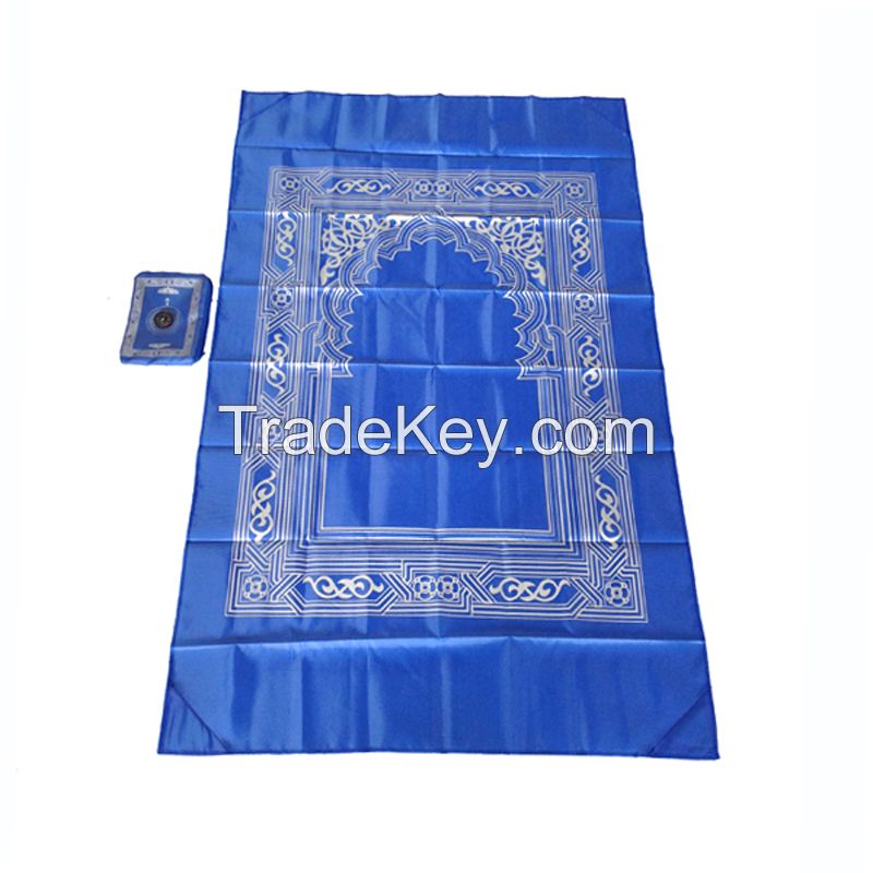 Muslim pocket prayer mat islamic travel prayer mat with compass pocket prayer rug