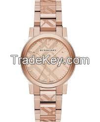 Rose gold watch