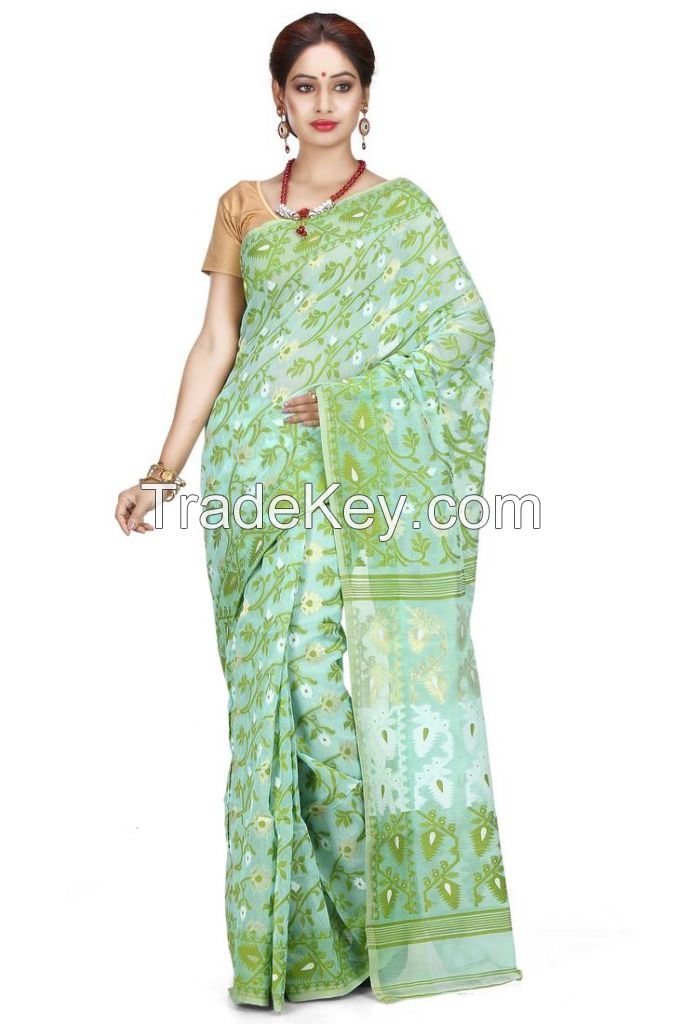 Buy Latest Jamdani sarees online from Mirraw 