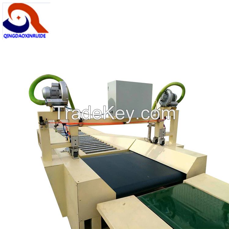 Double sides PE tarpaulin hot air welding machine