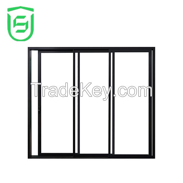 Thermal Break Aluminium Profile Double Glass Exterior Bifold Door