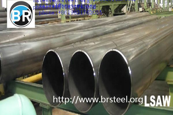 GR.B/X42/X46/X56 LSAW steel pipe, construction materials DIN EN  API 5L LSAW, API 5L standard X46/X56n  steel LSAW pipe