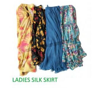 LADIES SILK SKIRT