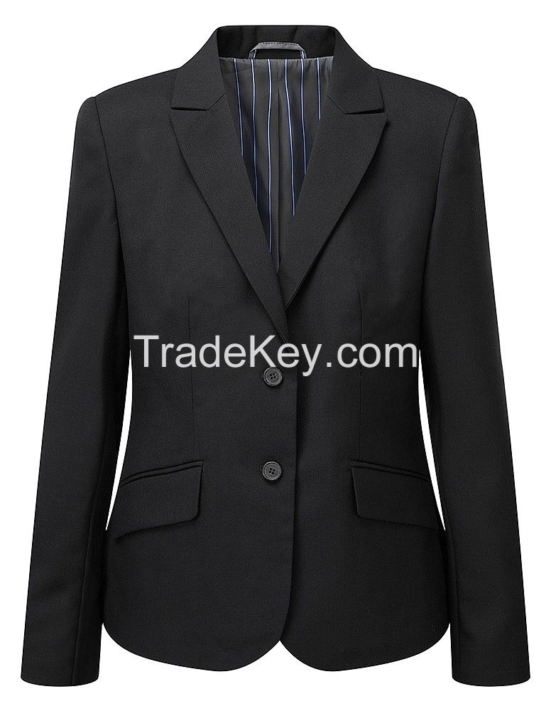 Poly / Wool Designer Girl Blazer Jacket