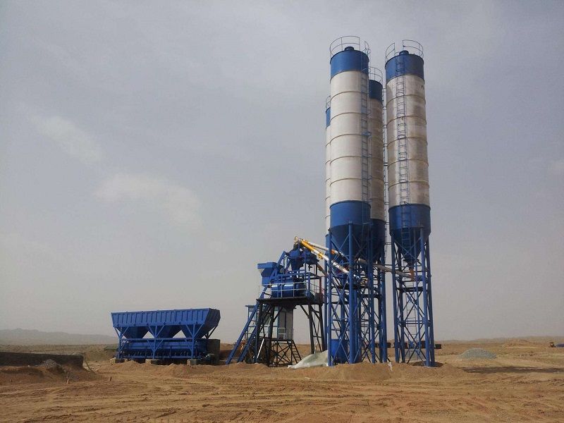 HZS75 Medium Concrete Mixing Plant