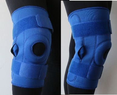 Hinged Knee Stabilizer with Neoprene material and Open Patella