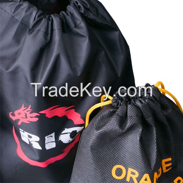 Cheap Price Reusable 210D Polyester Sublimation Printing Drawstring Backpack Gym Bag