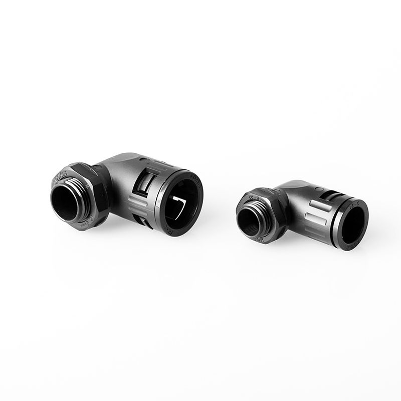 Right Angle Connector for Nylon Corrugated Tubing / PA conduit M20-AD21.2