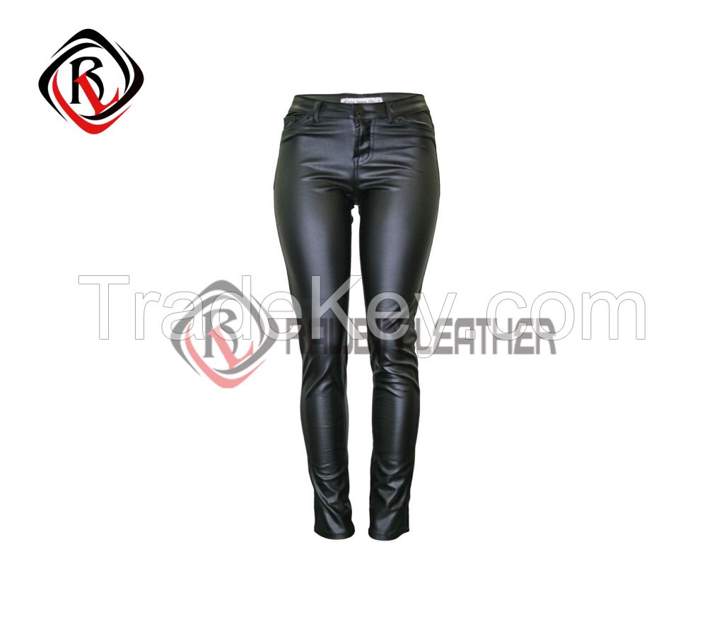 Woman Leather Pants