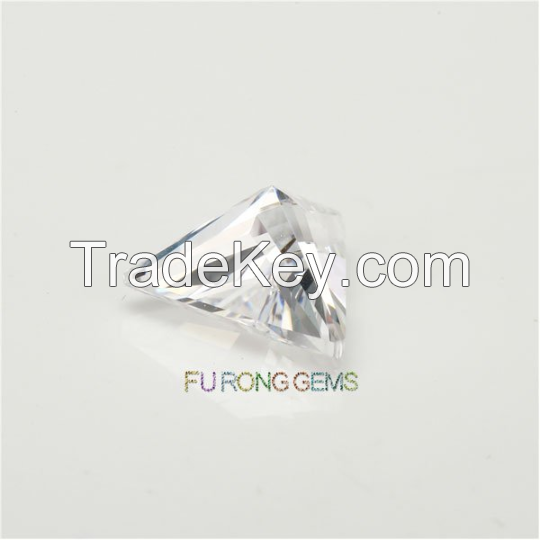 Wholesale Triangle Cut Cubic Zirconia Diamond AAAAA Grade Loose CZ diamond VVS Eye Clean