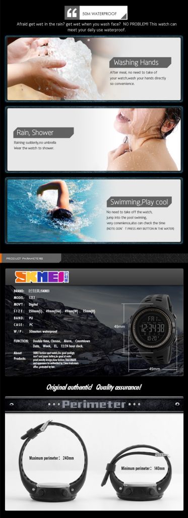 new arrival hot sell SKMEI Top Good Quality Watches mens watch to buy  fashion sports Digital Plastic Wristwatch 1251