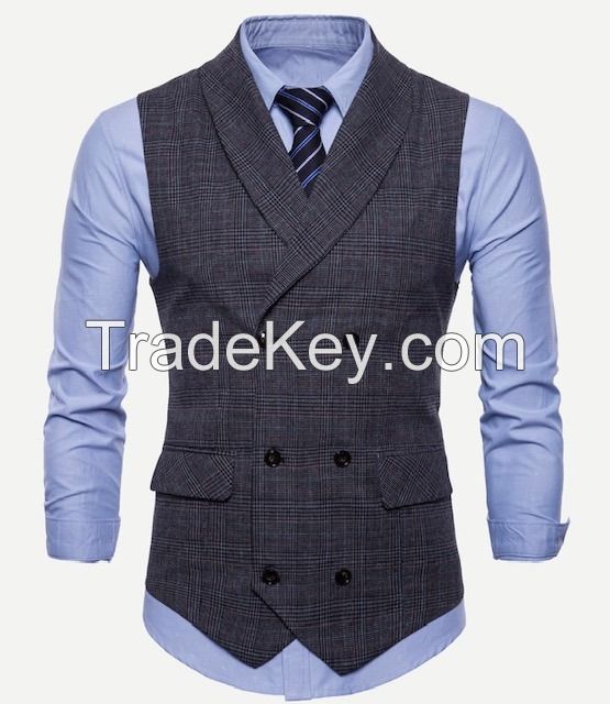 Back Side Dark Grey Waistcoat