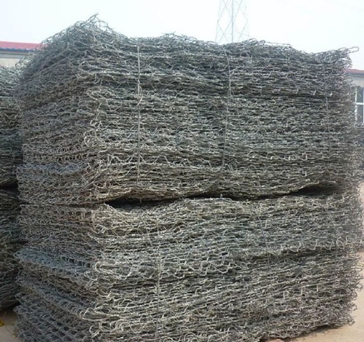 Retaining Solutions - Weaved Wire Mesh Gabion-DAZZLE INDUSTRY LIMITED