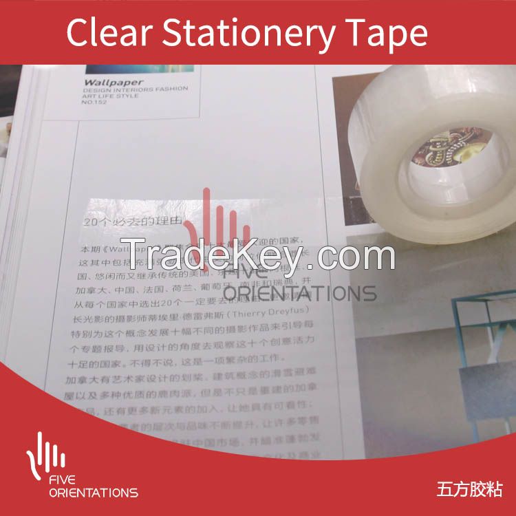 Clear Stationery Tape