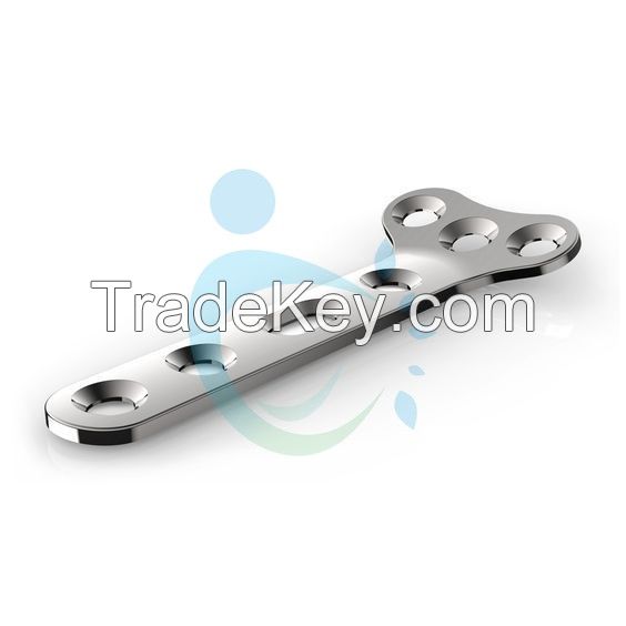 Trauma Lock Plates Exporters 3.5 mm T. Radius Plate (Right Angled)