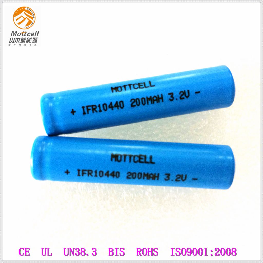 Wholesale 10440 3.2V LiFePo4 rechargeable battery cell