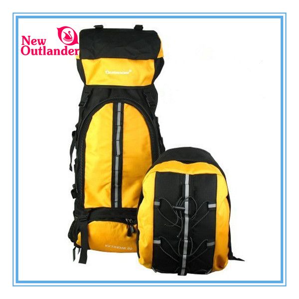 80l Outlander Hiking Backpack With A Daypack