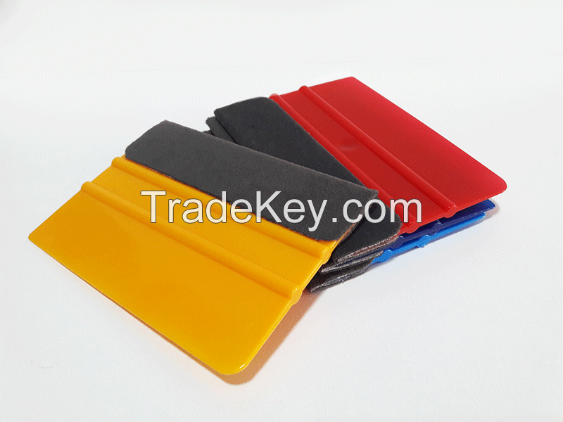 Alcantara felt edge squeegee