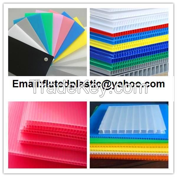 corrugated plastic board