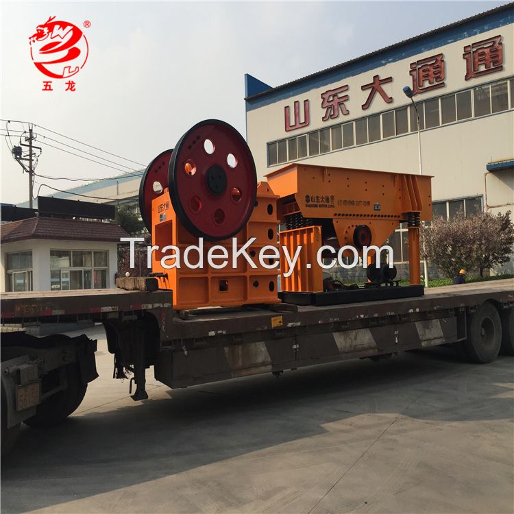 China small rock jaw crusher mill plant