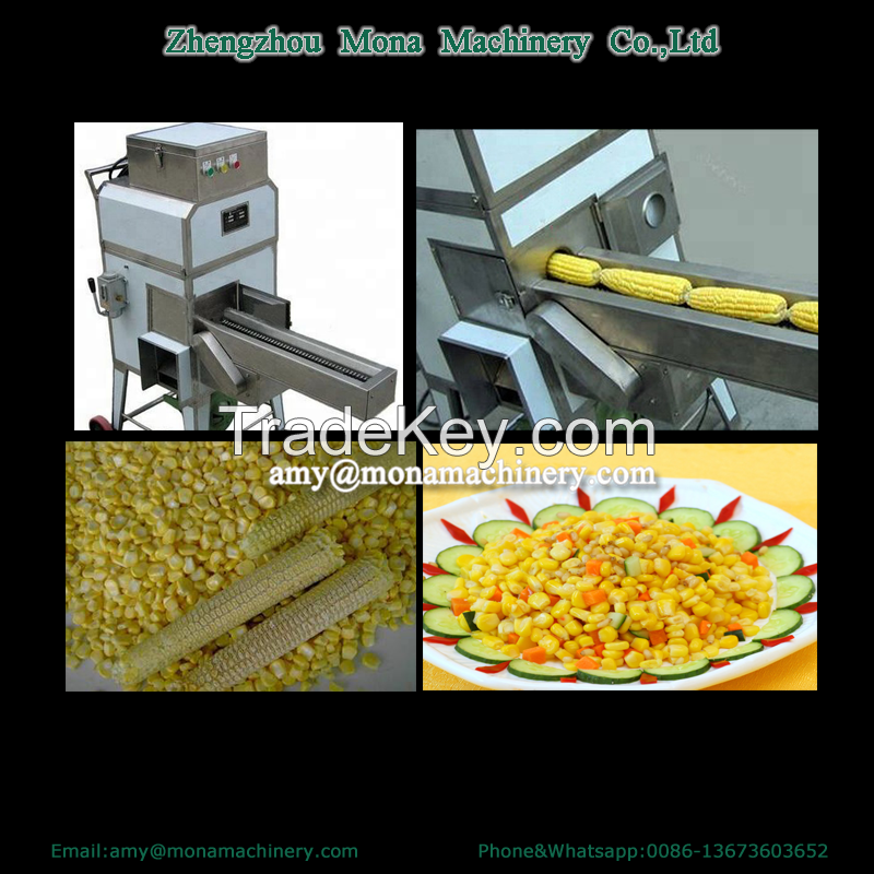 Agriculture Sweet Corn Threshing Machine Fresh Corn Thresher