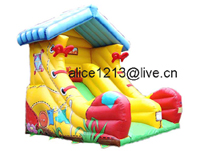 Inflatable slide