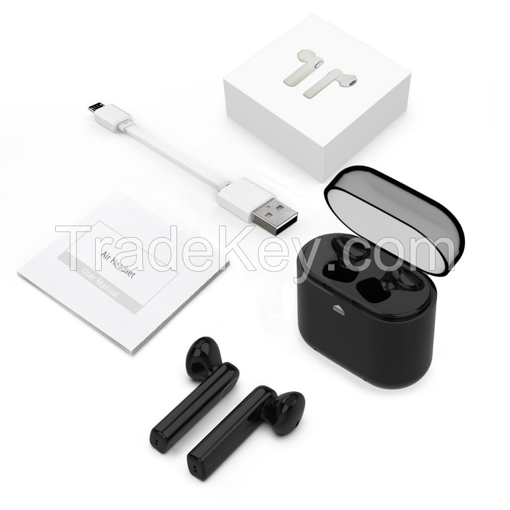 Handsfree OEM headphone tws true wireless bluetooth earphone tws bluetooth 4.2 wireless earbuds with mic