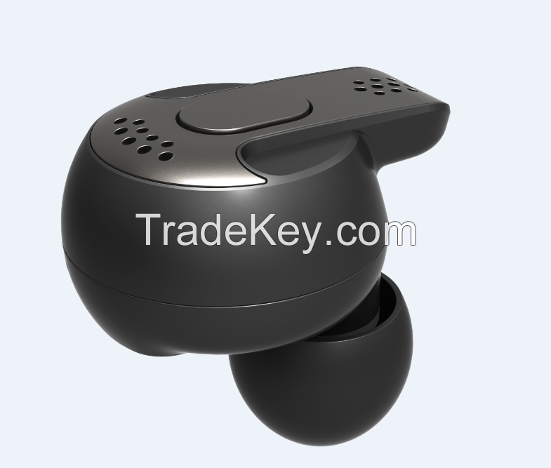 Dual Ear True Wireless TWS Earbuds with Charging Pod Private Mould