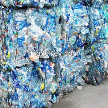 HDPE MILK BOTTLE SCRAPS IN BALES FOR SALE 