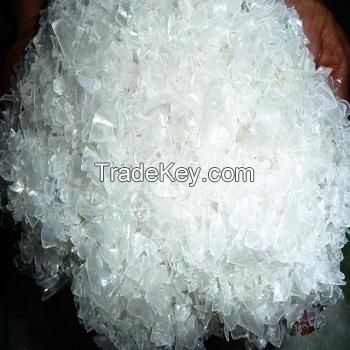 Hot Washed 100% Clear Pet Bottle Scrap Pet Flakes