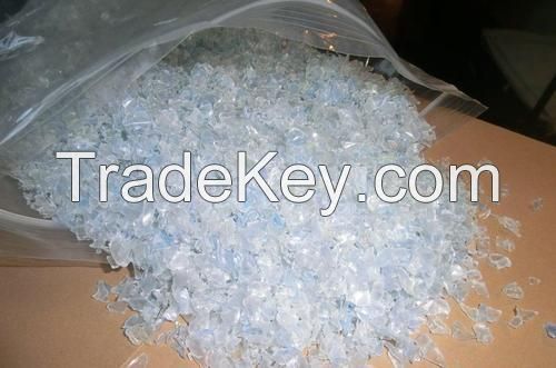 Hot Washed 100% Clear Pet Bottle Scrap Pet Flakes