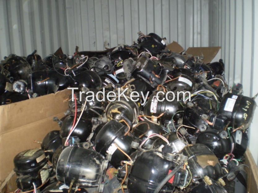 Cheap High Quality AC and Fridge Compressor Scrap/ Oil Drained For Sale 