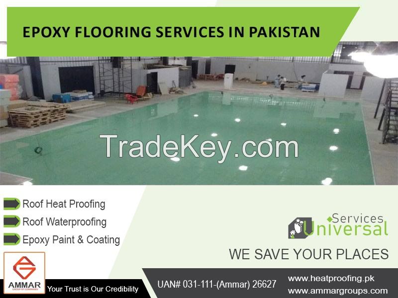 Best Rates Epoxy Flooring Services in All over Pakistan