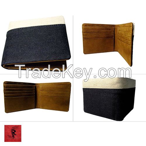 DENIM, CANVAS &amp; LEATHER WALLET 8CC D1