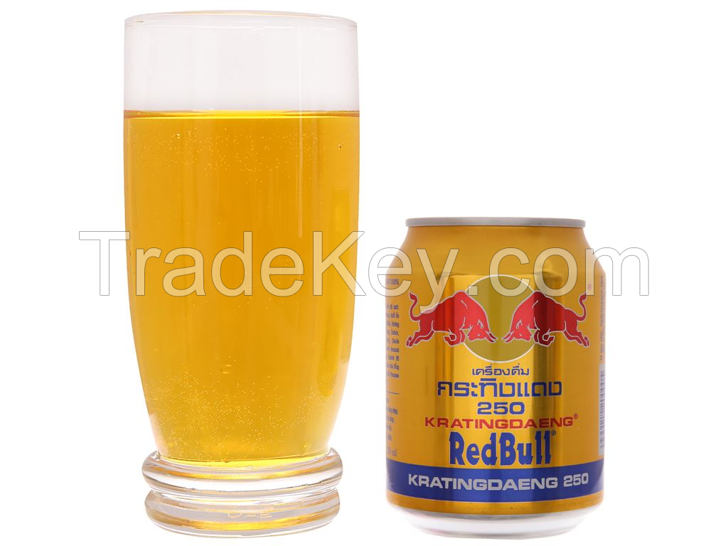 Red-bul Gold Viet Energy Drink 250ml Can.