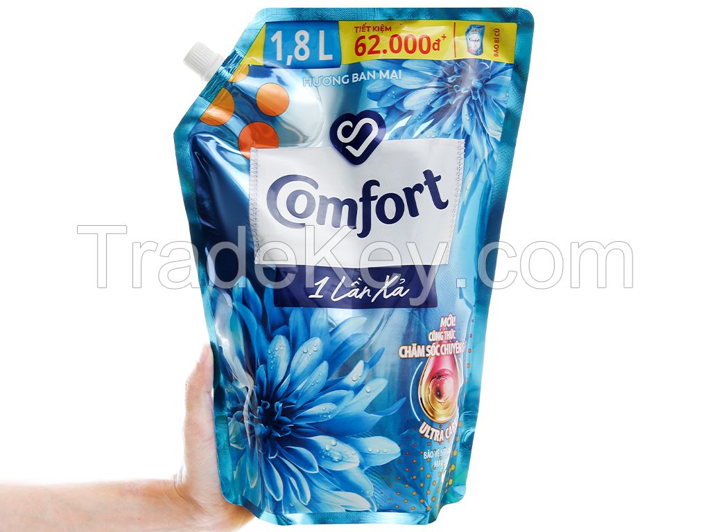 Com-fort Ultra Care Sunrise Fragrance Fabric Softener.