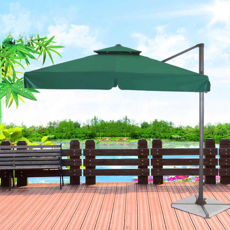 Factory direct selling outdoor square double top of Rome garden rain luxury beach umbrella