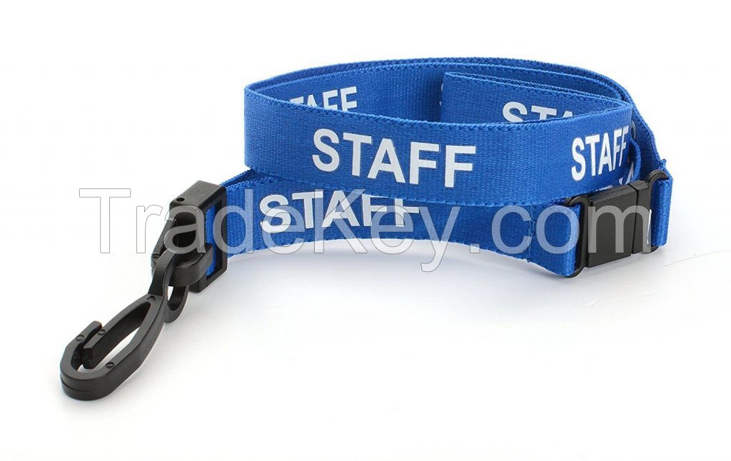 Promotional Logo Neck Nylon Lanyard With Id Card Holder