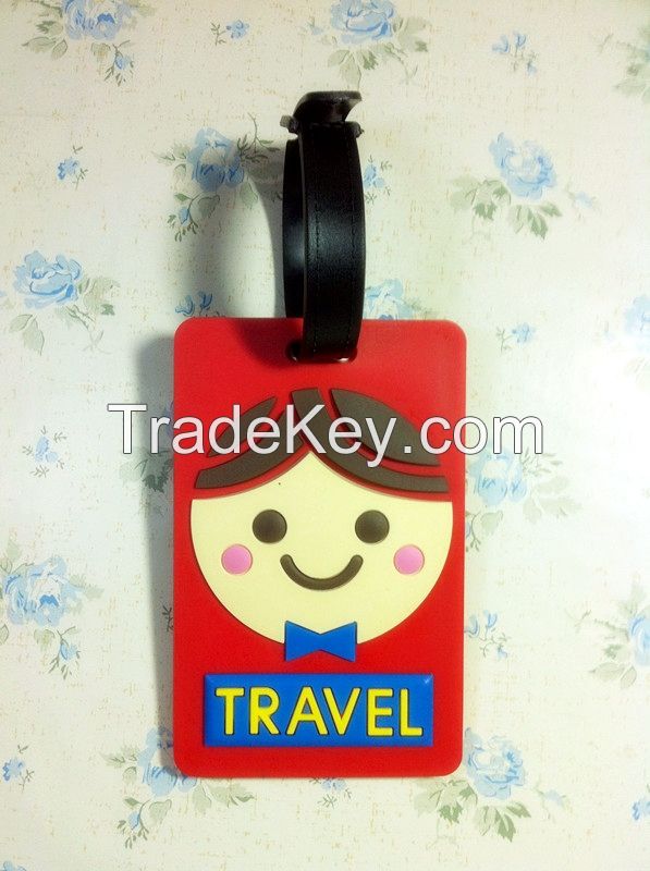 Soft PVC Luggage Tag