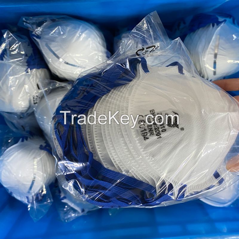 Ready To Ship In Stock En149:2001+a1:2009 Approved Ffp2 Disposable Respirator Anti Dust Face Mask