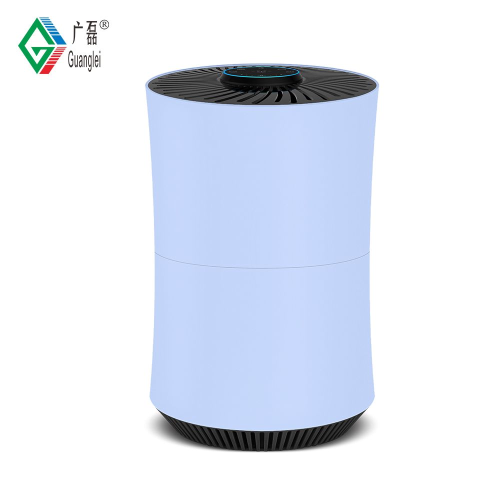 2019 New design ionizer true HEPA filter home air purifier with air quality quality sensor