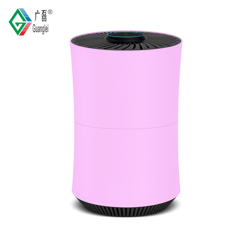 2019 New design ionizer true HEPA filter home air purifier with air quality quality sensor