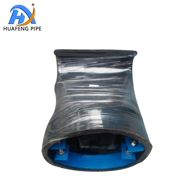 inline type drain flange type rubber duckbill check valve