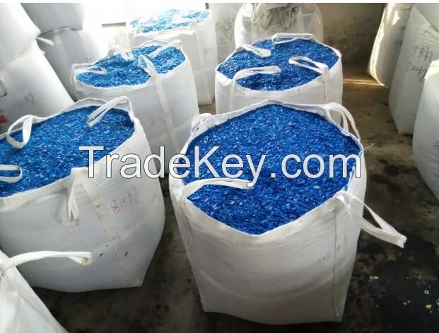 HDPE Blue Drum Scrap, HDPE Blue Drums Regrind/HDPE Blue Drums Flakes