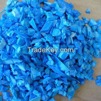 HDPE Blue Drum Scrap, HDPE Blue Drums Regrind/HDPE Blue Drums Flakes