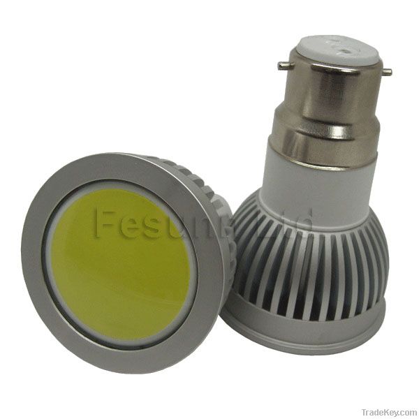 3W LED COB Spotlight with FCC Approval and 3 years warranty