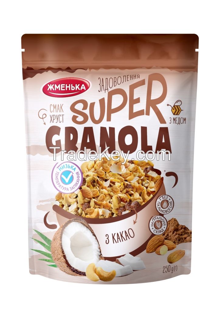 Granola with cacao 250g